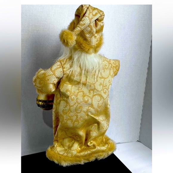 Kurt Adler X-Lg Christmas Santa w/Scepter Ornament Gold Holiday Décor Very Tall - Picture 6 of 9